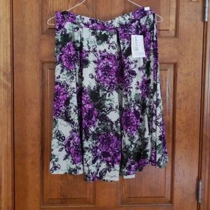 Multi colored flower skirt